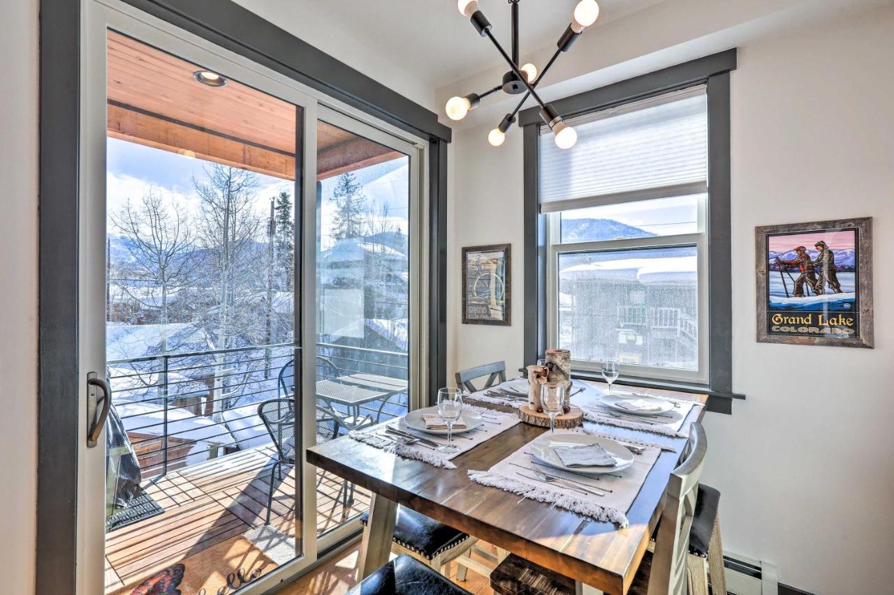 Modern Mountain Getaway, Walk To Grand Lake! エクステリア 写真